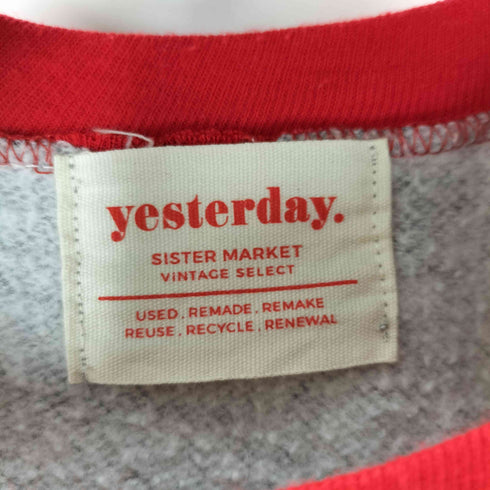 SISTER MARKET yedterday. ヴィンテージセレクト プリントデザイン ワンピース レディース