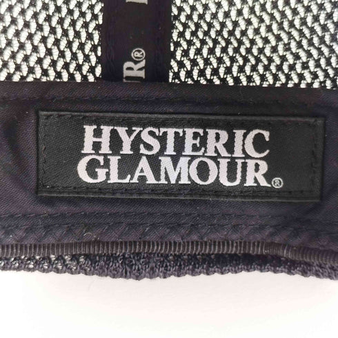ヒステリックグラマー HYSTERIC GLAMOUR GIRL SITTING RS LOGO メッシュキャップ メンズ FREE