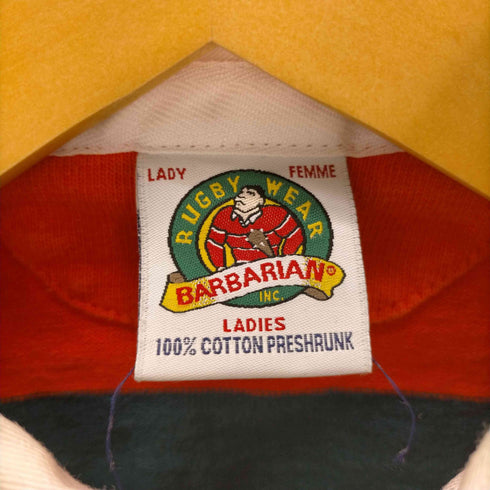 バーバリアン BARBARIAN LADIES カナダ製 ボーダー ラガー シャツ レディース