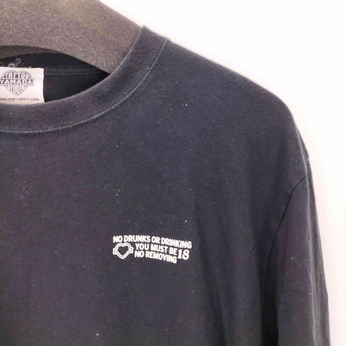 タトゥースタジオヤマダ TATTOO STUDIO YAMADA 両面プリントL/Sカットソー メンズ JPN:XL