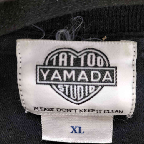 タトゥースタジオヤマダ TATTOO STUDIO YAMADA 両面プリントL/Sカットソー メンズ JPN:XL