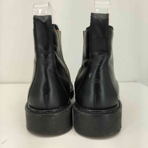 バーバリー BURBERRY ノバチェック レザー チェルシーブーツ レディース 38