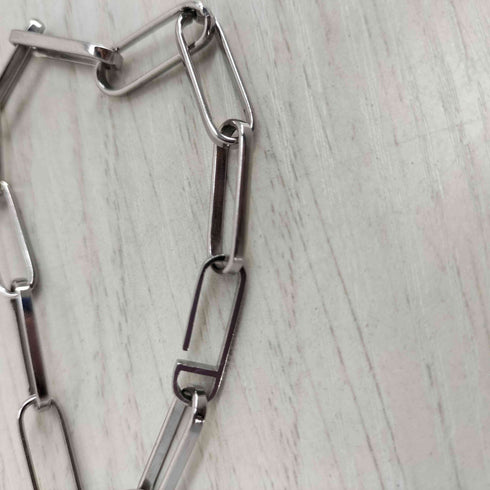 STEELGENIC リンクチェーンブレスレット メンズ