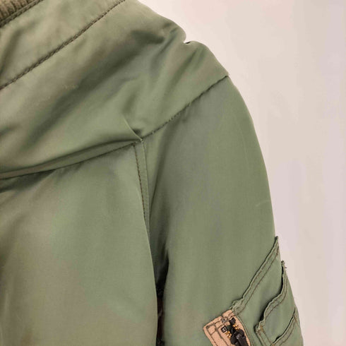 ルグランブルー L.G.B. 00s Y2K archive BONO-4 Packable Cropped Military Bomber Jacket パッカブル クロップド ミリタリー ボンバージャケット レディース JPN:1