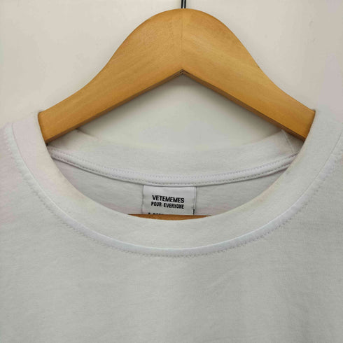 VETEMEMES LOL フロント グラフィック プリント クルーネック S/S Tシャツ メンズ import:XS