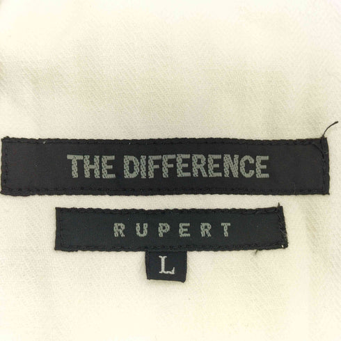 THE DIFFERENCE ダブルブレスト デニム トレンチコート select レディース