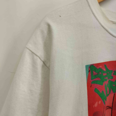 SEE THE WORLD フロント キャラクター プリント クルーネック S/S Tシャツ メンズ JPN:L