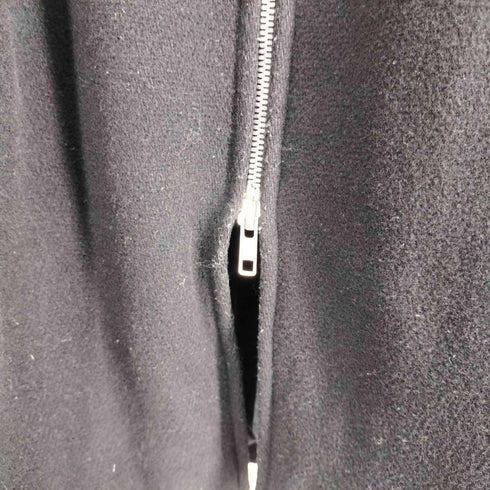アニエスベーオム Agnes b.homme 90S ウールナイロン混ダブルジップアップハーフコート メンズ 52A