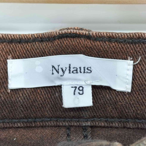 ナイラス NYLAUS ダメージ加工 グラデーションカラー テーパード パンツ Y2K メンズ 79