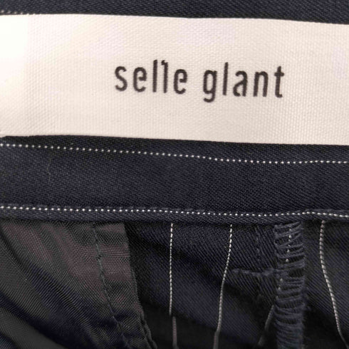 SELLE GLANT ストライプタックスラックスパンツ メンズ JPN:M