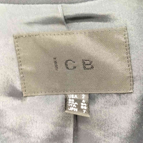 アイシービー ICB ウォッシャブル テーラードジャケット レディース JPN:2