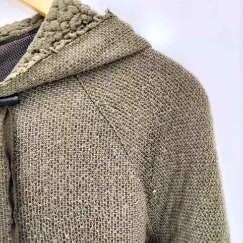 ルグランブルー L.G.B. 00s Y2K archive 裏地ボア インサイドアウト ニット ダブルジップパーカー メンズ