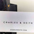 チャールズアンドキース CHARLES&KEITH 2way ウーブンツイード トートバッグ レディース