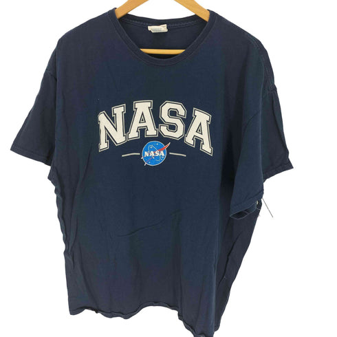 デルタプロウェイト DELTA PRO WEIGHT アメリカ航空宇宙局 企業ロゴ プリント S/S クルーネック Tシャツ メンズ import:L