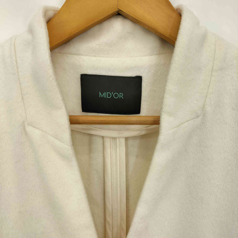MID'OR melton long gilet レディース FREE