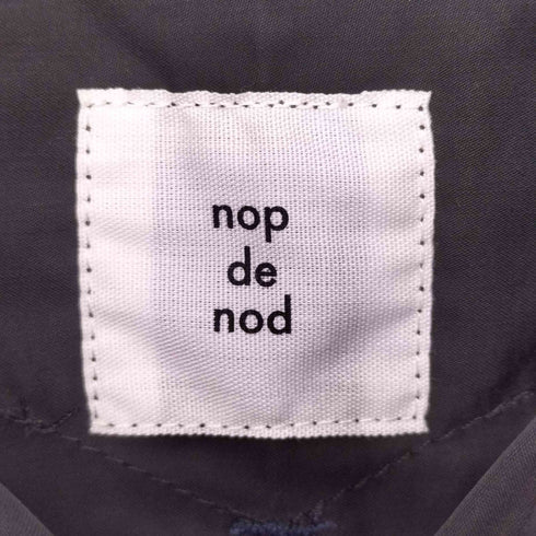 ノップデノッド nop de nod クロップドバンドカラーシャツ レディース FREE