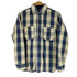 ウエアハウス WAREHOUSE L/S ブロックチェック ヘビーネルシャツ メンズ 15-15 1/2