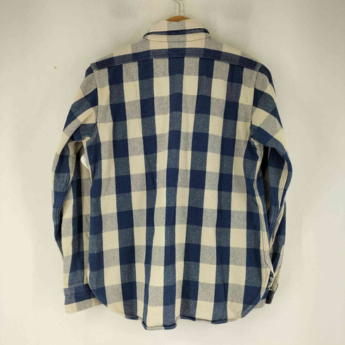 ウエアハウス WAREHOUSE L/S ブロックチェック ヘビーネルシャツ メンズ 15-15 1/2