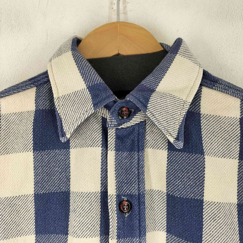 ウエアハウス WAREHOUSE L/S ブロックチェック ヘビーネルシャツ メンズ 15-15 1/2