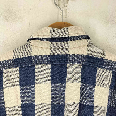 ウエアハウス WAREHOUSE L/S ブロックチェック ヘビーネルシャツ メンズ 15-15 1/2