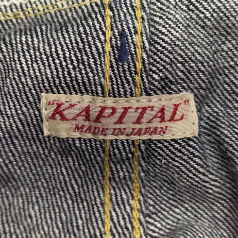 キャピタル KAPITAL 12ozデニム サルエルヌーベルパンツ メンズ JPN:1