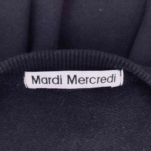 マルディメクルディ Mardi Mercredi フロントプリント クルーネックスウェット メンズ