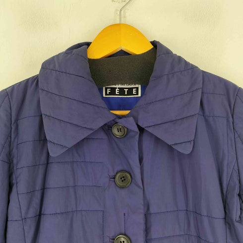 イッセイミヤケフェット ISSEY MIYAKE FETE デザインキルティングジャケット レディース JPN:2