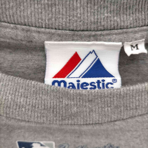 マジェスティック MAJESTIC MLB ベースボール ロゴ プリント Tシャツ メンズ import:M