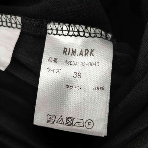 リムアーク RIM.ARK フロントギャザーノースリーブワンピース レディース JPN:38
