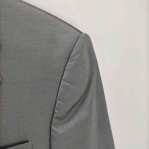 エンポリオアルマーニ EMPORIO ARMANI 2014年 イタリア製 DAVID LINE ヘリンボーン コットン ビスコース 2B テーラード ジャケット メンズ EUR:46