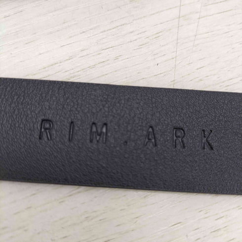 リムアーク RIM.ARK レザーナローベルト レディース
