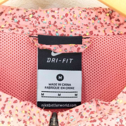 ナイキ NIKE 総柄ランニングジャケット レディース M