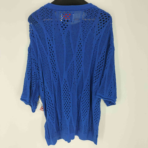 メゾンスペシャル MAISON SPECIAL 23SS Cord Yarn Wavy Prime Over Crewneck Tee コードヤーン ウェイビーオーバー クルーネックTシャツ メンズ JPN:2