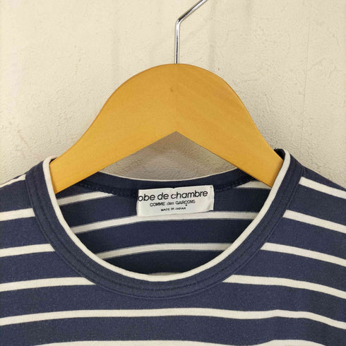 ローブドシャンブルコムデギャルソン robe de chambre COMME des GARCONS ボーダーカットソー レディース
