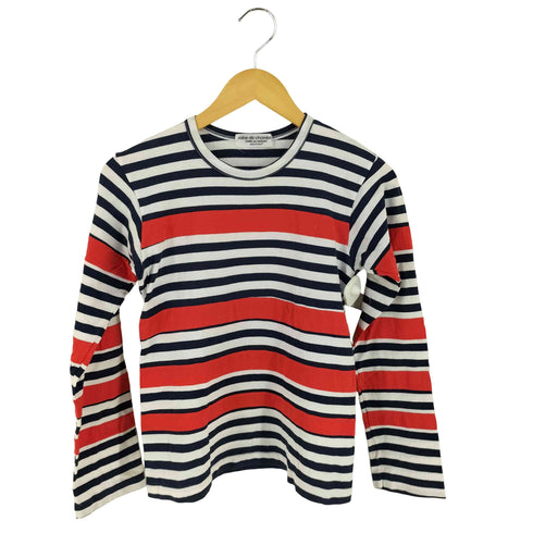 ローブドシャンブルコムデギャルソン robe de chambre COMME des GARCONS ボーダーカットソー レディース 記載無