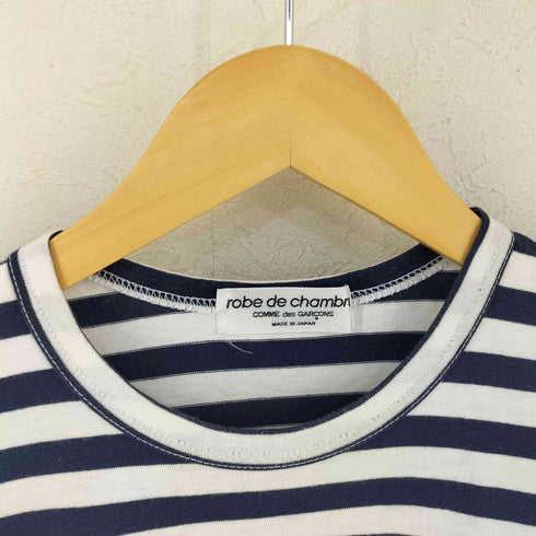 ローブドシャンブルコムデギャルソン robe de chambre COMME des GARCONS ボーダーカットソー レディース 記載無
