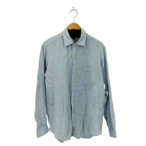 ブルックスブラザーズ BROOKS BROTHERS リネン100 L/S シャツ メンズ import:M
