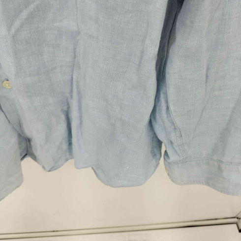 ブルックスブラザーズ BROOKS BROTHERS リネン100 L/S シャツ メンズ import:M
