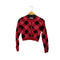 ザラ ZARA アーガイル柄 ニットカーディガン レディース import:S