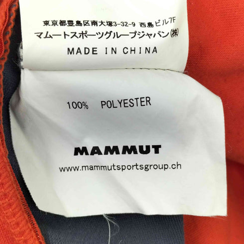 マムート MAMMUT フリースジャケット メンズ