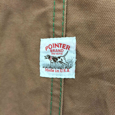 ポインター POINTER USA製 コットンワークベスト メンズ JPN:M
