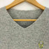ルシアンペラフィネ Lucien Pellat-Finet スカル刺繍 Vネック カシミヤニット メンズ import:M