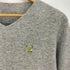 ルシアンペラフィネ Lucien Pellat-Finet スカル刺繍 Vネック カシミヤニット メンズ import:M