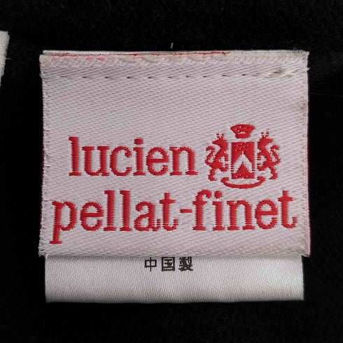 ルシアンペラフィネ Lucien Pellat-Finet スカル刺繍 Vネック カシミヤニット メンズ import:M