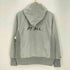 チャンピオン Champion REVERSE WEAVE 緑単色タグ復刻 ダメージ加工 フロントプリント プルオーバー パーカー メンズ import:M