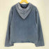 hussein chalayan 90-00s archive Distressed Double-Face Pullover Hoodie 裏地パイル ダメージ ダブルフェイス プルオーバーパーカー メンズ 44