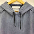 hussein chalayan 90-00s archive Distressed Double-Face Pullover Hoodie 裏地パイル ダメージ ダブルフェイス プルオーバーパーカー メンズ 44
