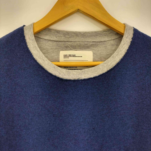 hussein chalayan 03aw “Place / Non-place” archive Hem slit layered sweatshirt 裾スリット レイヤードスウェット メンズ 46