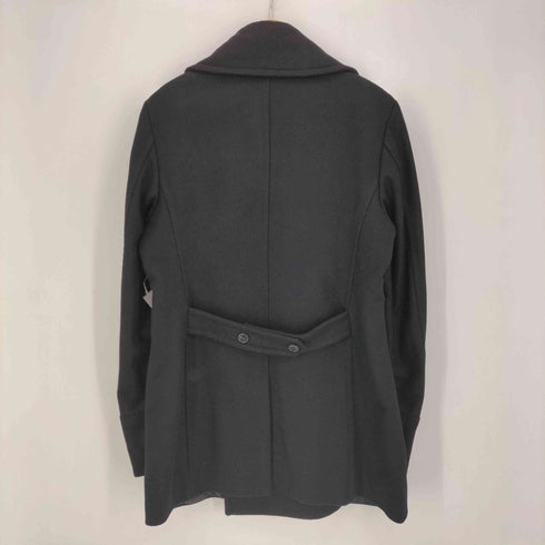 アレキサンダーマックイーン Alexander McQueen 08aw 本人期 イタリア製 カシミヤ混 4ポケ ウール ピーコート メンズ 48