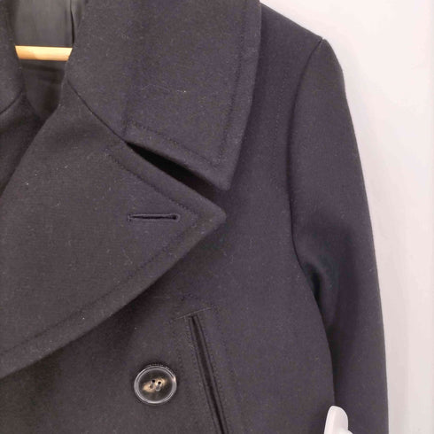 アレキサンダーマックイーン Alexander McQueen 08aw 本人期 イタリア製 カシミヤ混 4ポケ ウール ピーコート メンズ 48